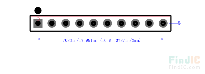 MTMM-110-10-T-S-100封装图