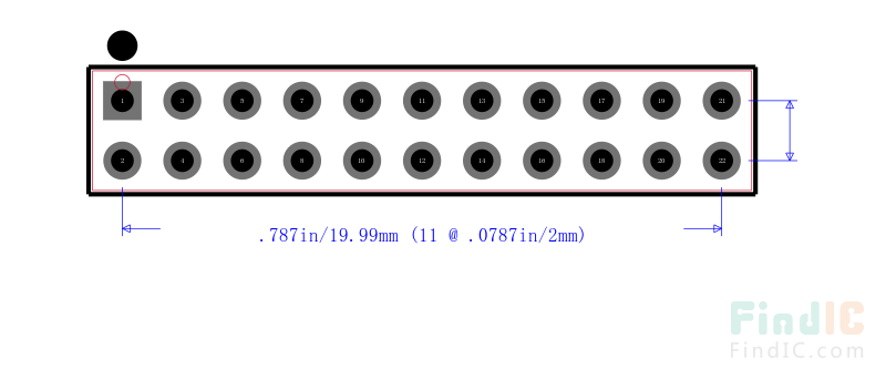 MTMM-111-13-T-D-100封装图