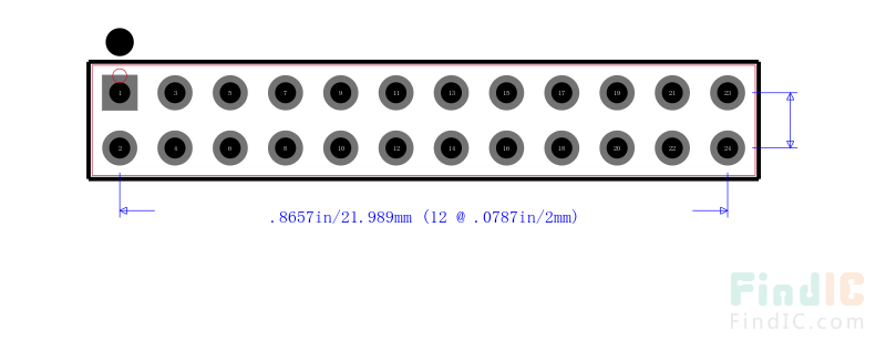 MTMM-112-04-T-D-020封装图