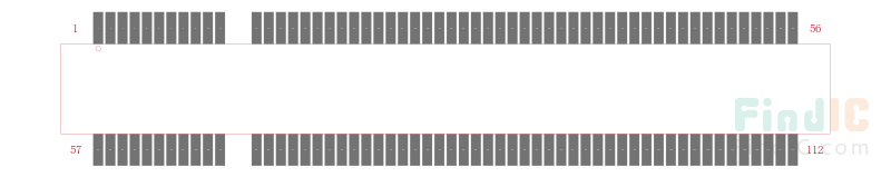 RCB56DHFN-S621封装焊盘图