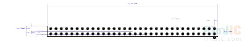 SSQ-132-01-G-D-LL封装图