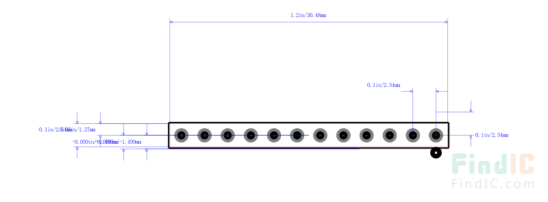 TLW-112-05-G-S-LL封装图