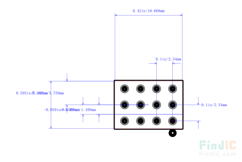 TSW-104-30-S-T封装图