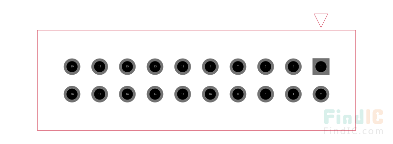 ZSS-110-03-S-D-740封装焊盘图
