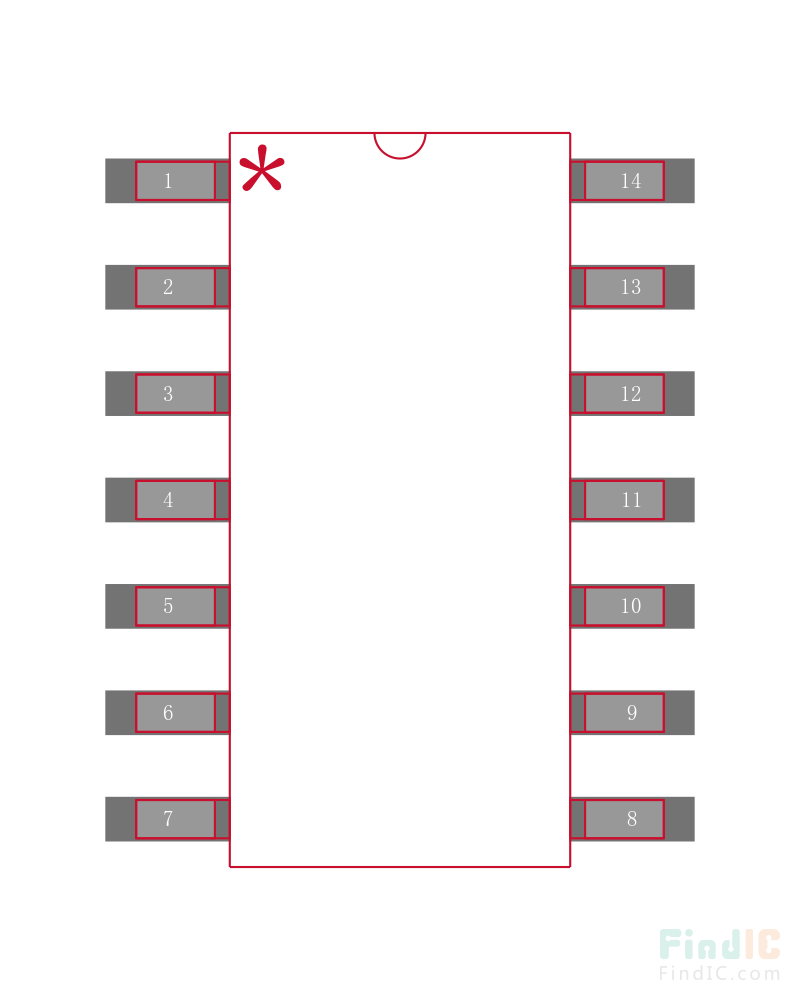 ALD2724SBL封装焊盘图