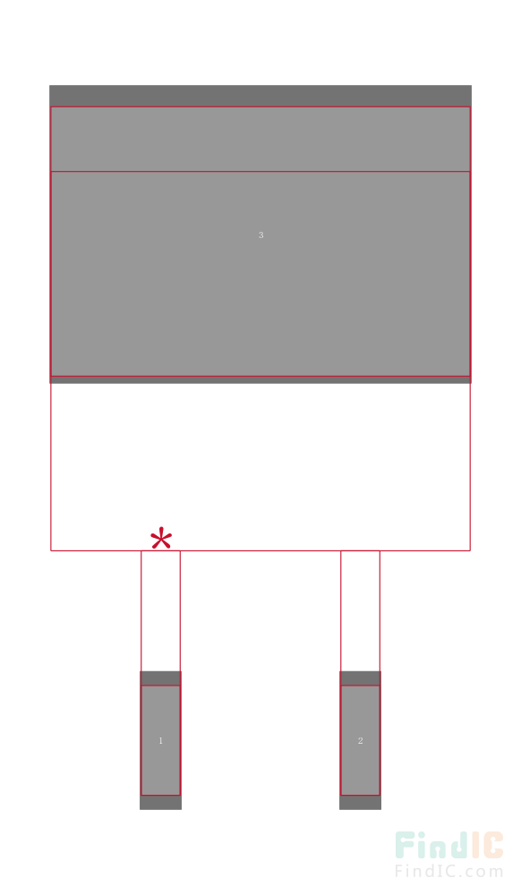 IRF4905STRLPBF封装焊盘图