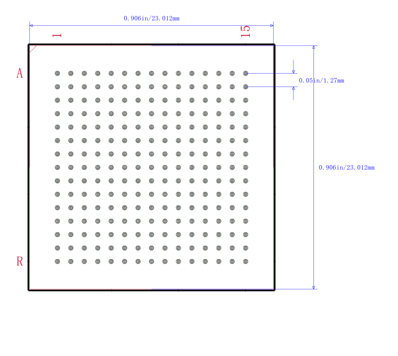 ADSP-21061LKB-160封装图