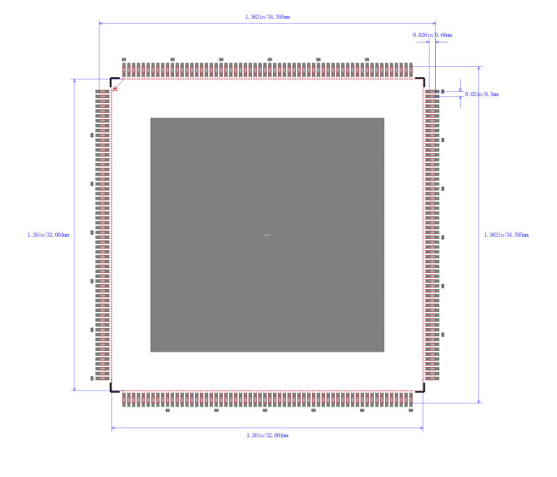ADSP-21062LCS-160封装图