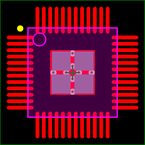 AD9952YSVZ封装焊盘图