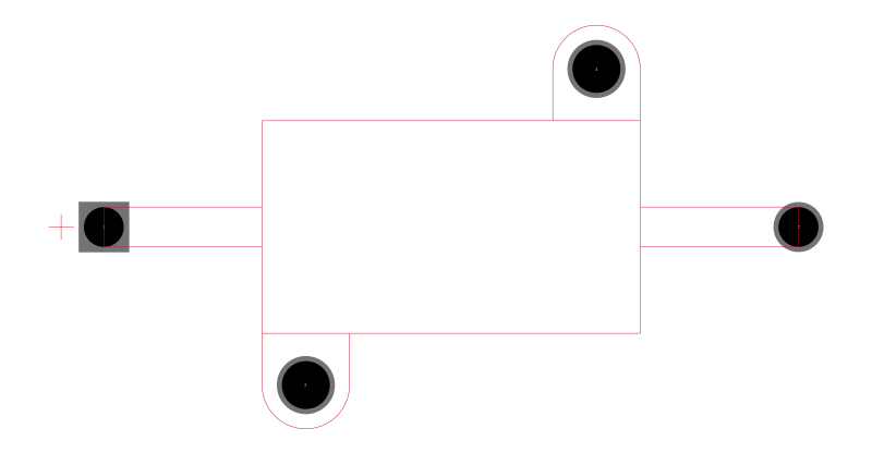 AHA10AFB-2R封装焊盘图