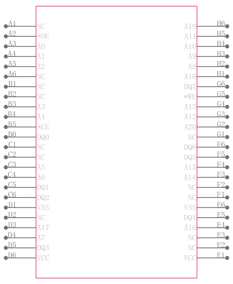 AS7C316096C-10BIN引脚图