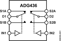 ADG436BRZ电路图