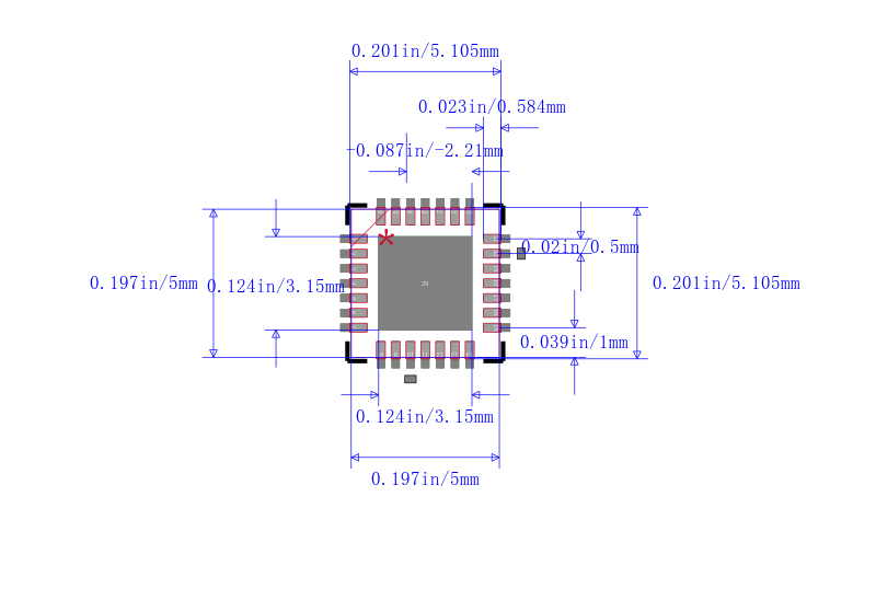 ADM1075-2ACPZ-RL7封装图