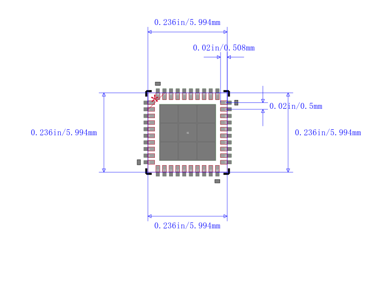 ADV7174WBCPZ封装图