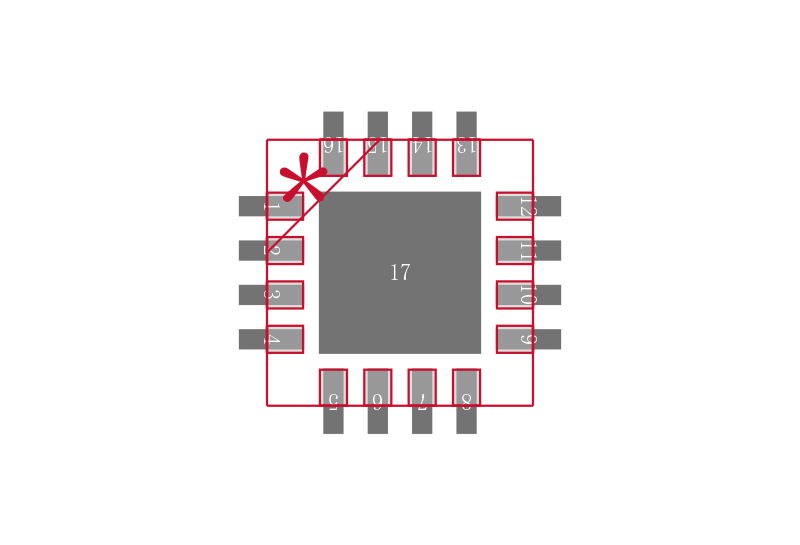 ADA4431-1YCPZ-R2封装焊盘图