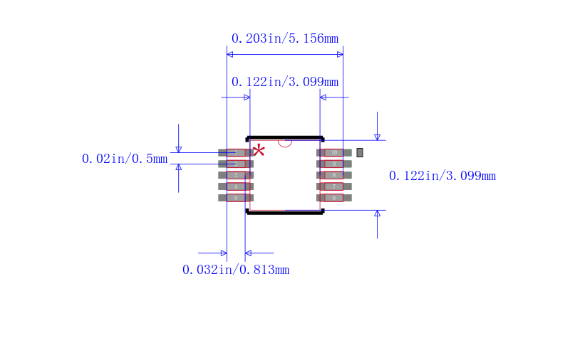 AD5248BRMZ50-RL7封装图