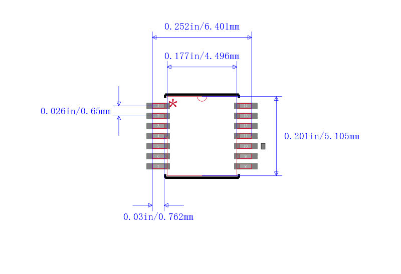 AD5293BRUZ-50-RL7封装图