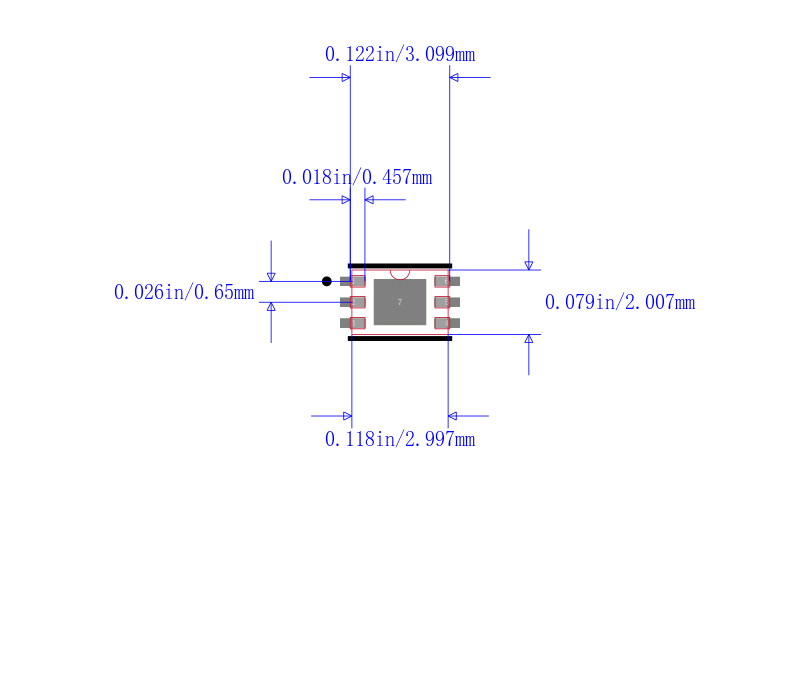 AD5601BCPZ-RL7封装图