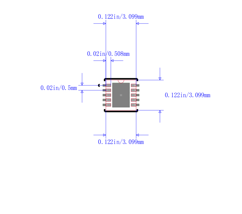 AD5623RBCPZ-3R2封装图