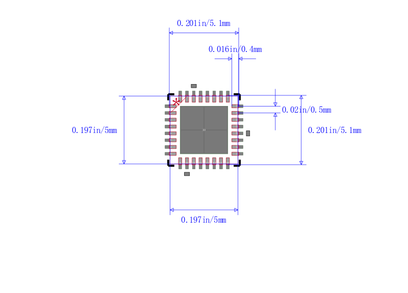 AD9609BCPZ-65封装图