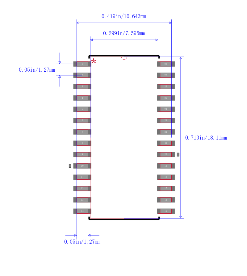 ADC10064CIWM/NOPB封装图