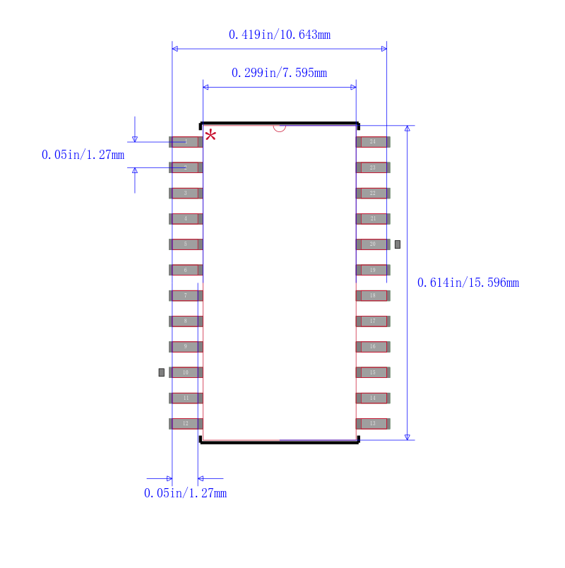 ADC10154CIWMX/NOPB封装图