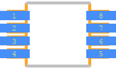 AD5453YRMZ-REEL7封装焊盘图