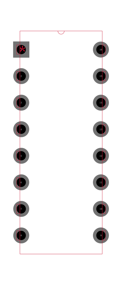 AD694AQ封装焊盘图