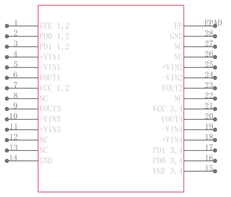 AD8392ARE-REEL7引脚图