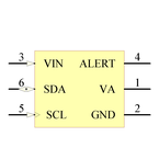 ADC101C021CIMK/NOPB引脚图