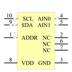 ADS1013IDGST引脚图
