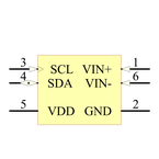ADS1100A1IDBVT引脚图