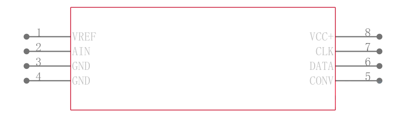 ADS7835E/250G4引脚图