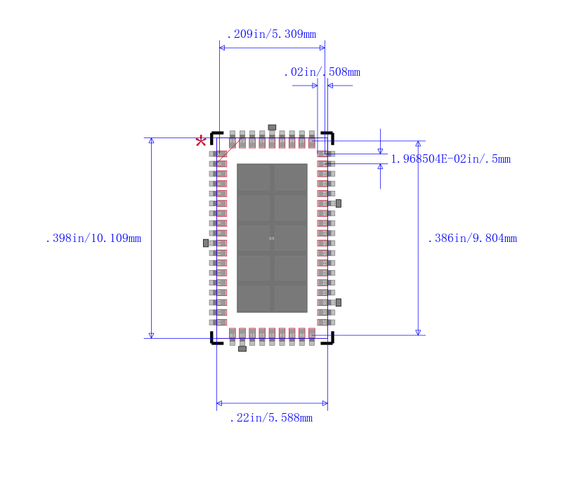 DS50PCI401SQ/NOPB封装图