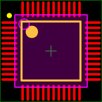 DS90C241QVS封装焊盘图