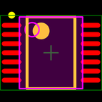 DS90LV019TMTC封装焊盘图