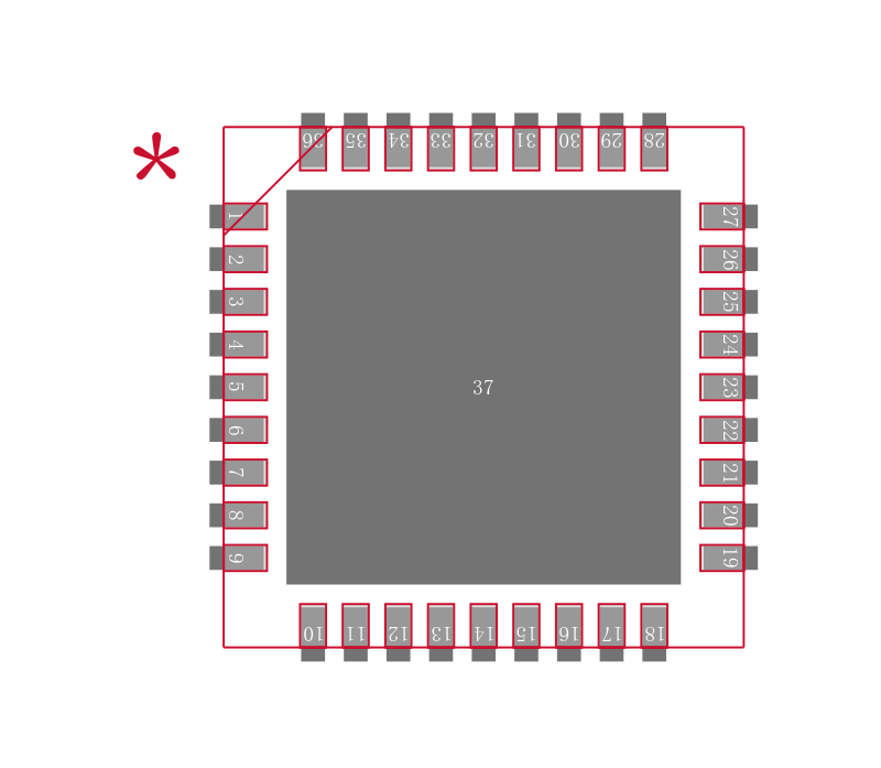 DS92LV0411SQ/NOPB封装焊盘图