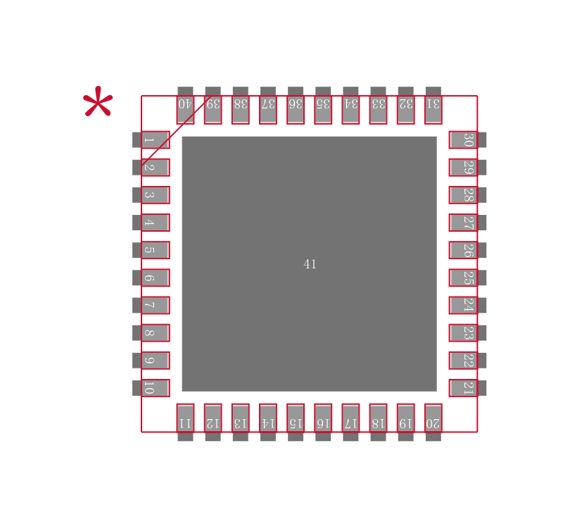 DS92LX1622SQ/NOPB封装焊盘图