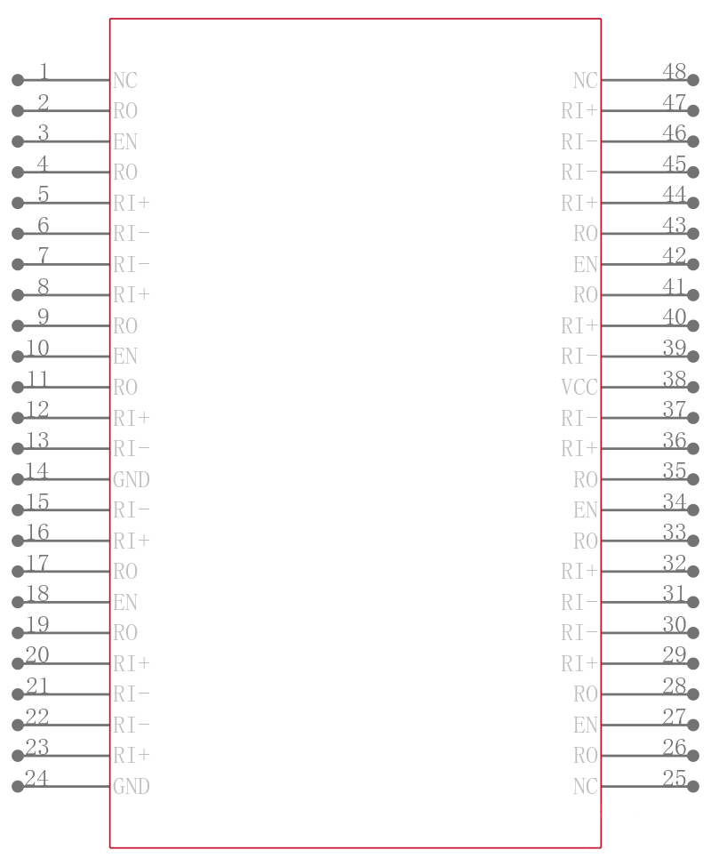 DS89C386TMEA引脚图