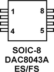 DAC8043AESZ电路图