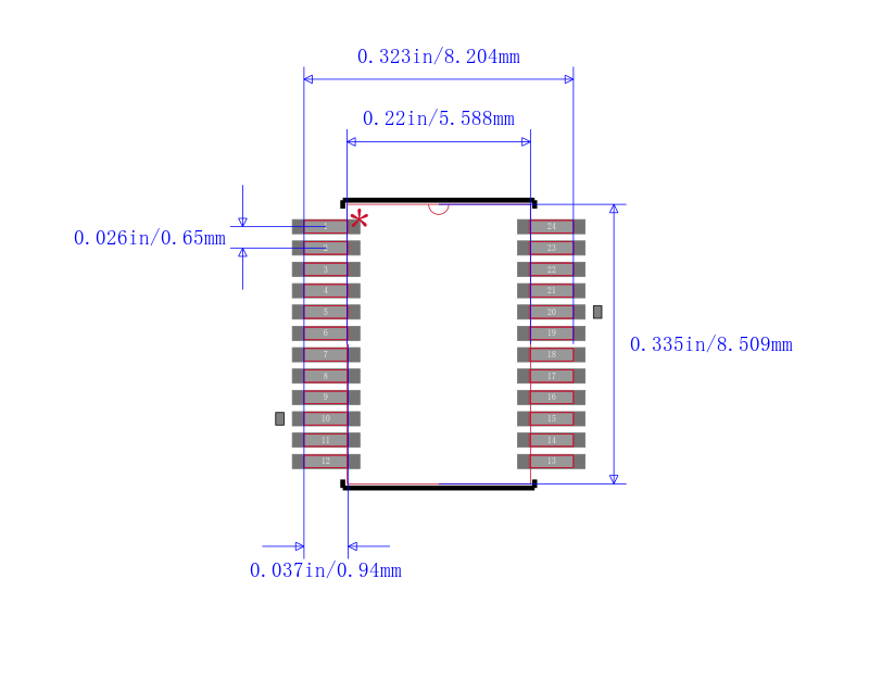 DAC7613EG4封装图