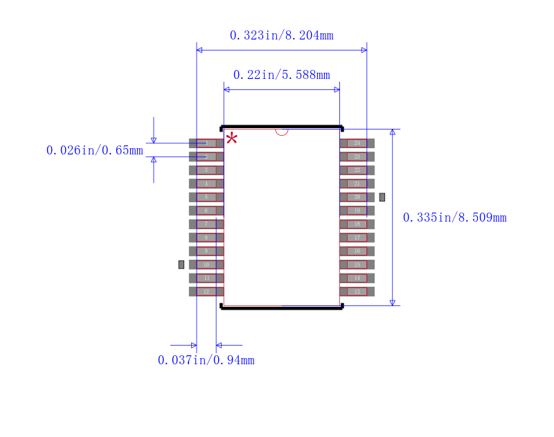 DAC7731EG4封装图