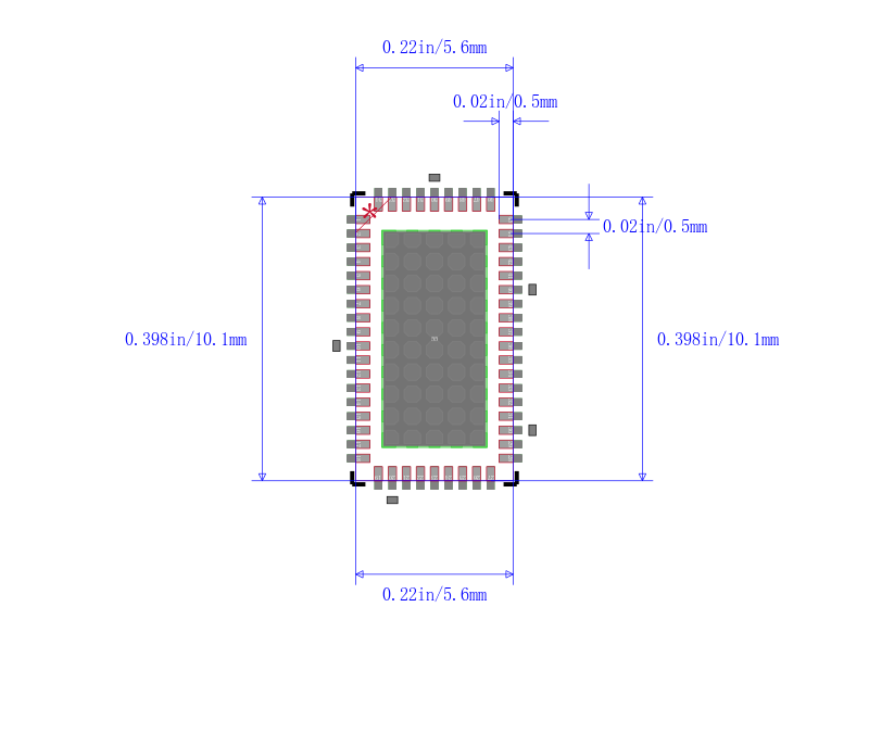 DS80PCI800SQE/NOPB封装图
