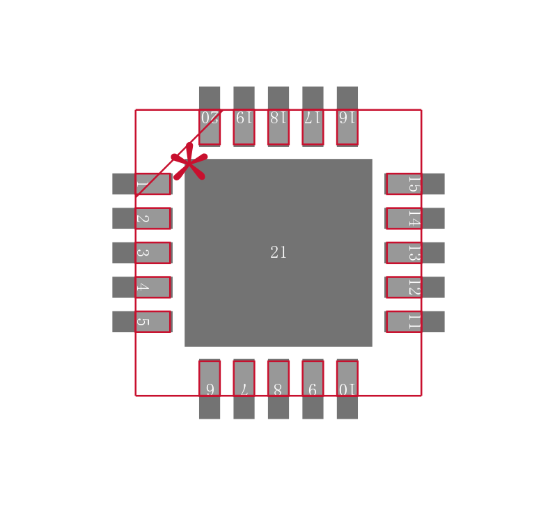 DRV601RTJT封装焊盘图