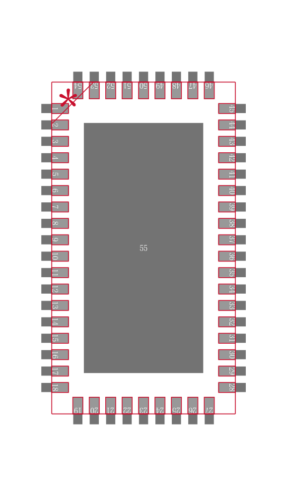 DS125BR401ANJYR封装焊盘图