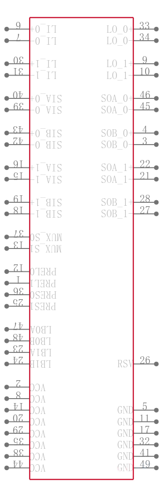 DS42MB200TSQ/NOPB引脚图