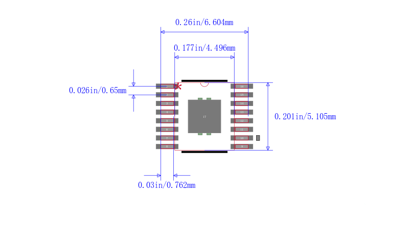 DRV8804PWPR封装图