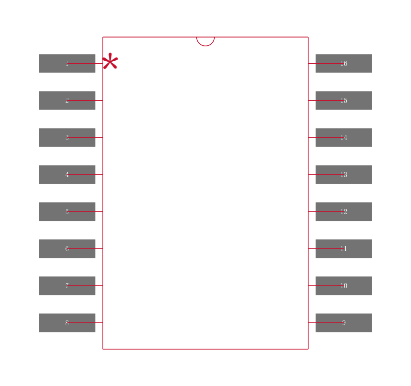 DS1259S+封装焊盘图