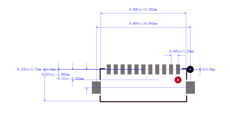 DF13C-11P-1.25V51封装图
