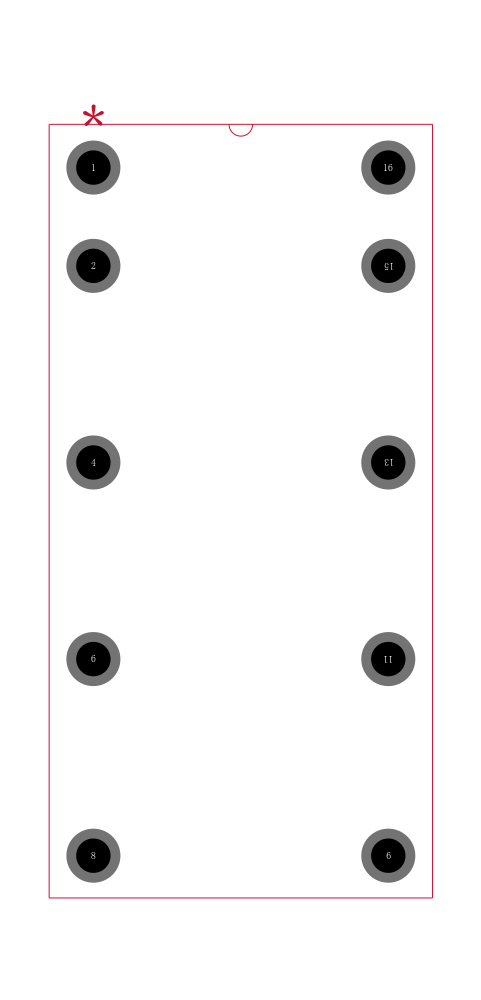 DS2E-ML2-DC3V封装焊盘图